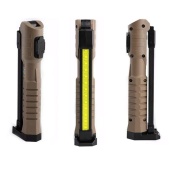 Світлодіодний ліхтар Power Bank кемпінг WL-08 XPE+COB, червоний+білий+жовтий, магніт, гачок. Зображення №6