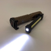 Світлодіодний ліхтар Power Bank кемпінг WL-08 XPE+COB, червоний+білий+жовтий, магніт, гачок. Зображення №10