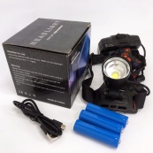 Фонарь налобный X-Balong XQ-219-HP50 аккумуляторный LED zoom с функцией Power Bank 3 режима работы. Изображение №6