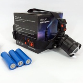 Фонарь налобный X-Balong XQ-219-HP50 аккумуляторный LED zoom с функцией Power Bank 3 режима работы. Изображение №7