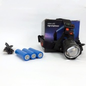 Фонарь налобный X-Balong XQ-219-HP50 аккумуляторный LED zoom с функцией Power Bank 3 режима работы. Изображение №9