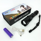 Фонарь ручной аккумуляторный PLD-11-4XPE(RGB), Карманный фонарь с usb зарядкой, Тактический фонарь police. Изображение №16 Фонарь ручной аккумуляторный PLD-11-4XPE(RGB), Карманный фонарь с usb зарядкой, Тактический фонарь police. Изображение №16