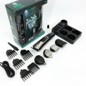 Набір для стрижки VGR 5 в 1 V-111, 9 насадок, Акумуляторний універсальний триммер для стрижки. Зображення №8