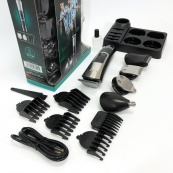 Набір для стрижки VGR 5 в 1 V-111, 9 насадок, Акумуляторний універсальний триммер для стрижки. Зображення №13