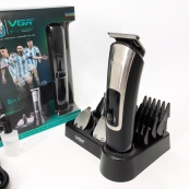 Набір для стрижки VGR 5 в 1 V-111, 9 насадок, Акумуляторний універсальний триммер для стрижки. Зображення №20