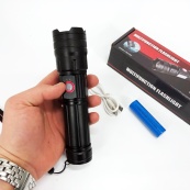 Ліхтарик кишеньковий світлодіодний Police BL-6525-GT100 з ремінцем та функцією зуму. Зображення №15 Ліхтарик кишеньковий світлодіодний Police BL-6525-GT100 з ремінцем та функцією зуму. Зображення №15