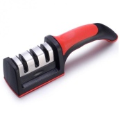 Профессиональная Ручная Точилка для ножей 3 уровня заточки Fast Sharpener RS-168. Изображение №19