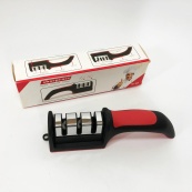 Профессиональная Ручная Точилка для ножей 3 уровня заточки Fast Sharpener RS-168. Изображение №22
