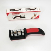 Профессиональная Ручная Точилка для ножей 3 уровня заточки Fast Sharpener RS-168. Изображение №25