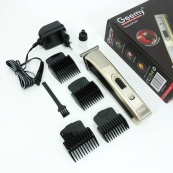Машинка для стрижки Gemei GM-657 бездротова з комплектом насадок, Перукарські машинки. Зображення №11