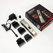 Машинка для стрижки Gemei GM-657 бездротова з комплектом насадок, Перукарські машинки. Зображення №12