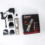 Машинка для стрижки Gemei GM-657 бездротова з комплектом насадок, Перукарські машинки. Зображення №14