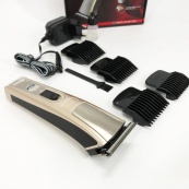 Машинка для стрижки Gemei GM-657 бездротова з комплектом насадок, Перукарські машинки. Зображення №18