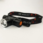 Ліхтар налобний Police 5808-T6 (Cree XM-L-T6, 1050 люмен, 3 режими, 1х18650), Світлодіодний налобний. Зображення №10 Ліхтар налобний Police 5808-T6 (Cree XM-L-T6, 1050 люмен, 3 режими, 1х18650), Світлодіодний налобний. Зображення №10