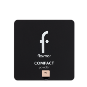 Пудра для обличчя FlorMar Compact матуюча № 92 Середньо-персиковий. Зображення №4