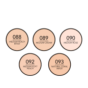 Пудра для обличчя FlorMar Compact матуюча № 92 Середньо-персиковий. Зображення №5