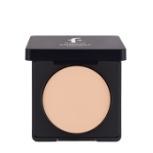 Пудра для обличчя FlorMar Compact матуюча № 93 Натурально карамельна. Изображение №2