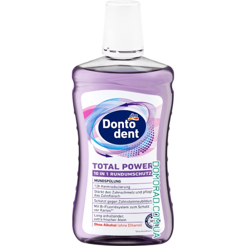 Dontodent Ополіскувач до рота Total Power 10in1 500ml Dontodent Ополіскувач до рота Total Power 10in1 500ml
