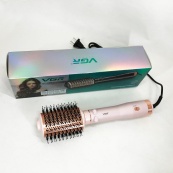 Електричний фен браш для укладання волосся VGR V-494 800 Вт. Колір: рожевий. Зображення №3