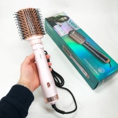 Електричний фен браш для укладання волосся VGR V-494 800 Вт. Колір: рожевий. Зображення №10