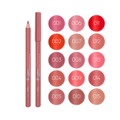 Олівець для губ Bogenia Lip Liner BG500 № 009 Light Corall. Изображение №2