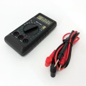 Компактний Мультиметр DT-181 цифровий тестер, щупи в комплекті, мультиметр із захистом, електронний мультиметр. Зображення №5
