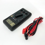 Компактний Мультиметр DT-181 цифровий тестер, щупи в комплекті, мультиметр із захистом, електронний мультиметр. Зображення №6