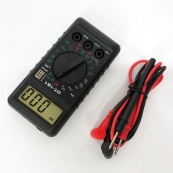 Компактний Мультиметр DT-181 цифровий тестер, щупи в комплекті, мультиметр із захистом, електронний мультиметр. Зображення №7