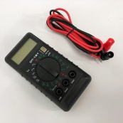 Компактний Мультиметр DT-181 цифровий тестер, щупи в комплекті, мультиметр із захистом, електронний мультиметр. Зображення №9