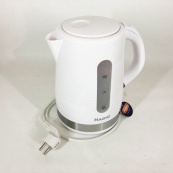 Электрочайник MAGIO MG-100 1.7 л 1700 Вт электронный чайник, чайник дисковый хороший электрический чайник. Изображение №4