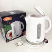 Электрочайник MAGIO MG-100 1.7 л 1700 Вт электронный чайник, чайник дисковый хороший электрический чайник. Изображение №6