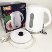 Электрочайник MAGIO MG-100 1.7 л 1700 Вт электронный чайник, чайник дисковый хороший электрический чайник. Изображение №9