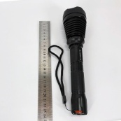 Ліхтар тактичний Police Q2800-T6 18650 х 2, заряджається від мережі 220В та авто ЗУ 12В, виносна кнопка. Зображення №8