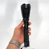 Ліхтар тактичний Police Q2800-T6 18650 х 2, заряджається від мережі 220В та авто ЗУ 12В, виносна кнопка. Зображення №9