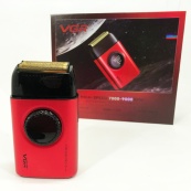 Електробритва VGR V-378 RED шейвер, подвійне лезо, регулювання потужності 7000-9000 RPM. Колір: червоний. Зображення №9