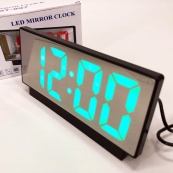 Електронні настільні LED годинники від USB VST-897-4 з будильником та термометром. Зображення №2