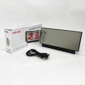 Електронні настільні LED годинники від USB VST-897-4 з будильником та термометром. Зображення №5