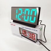 Електронні настільні LED годинники від USB VST-897-4 з будильником та термометром. Зображення №12