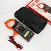 Цифровий кліщовий мультиметр HAOYUE DT266 з чохлом та щупами. Зображення №6