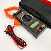 Цифровий кліщовий мультиметр HAOYUE DT266 з чохлом та щупами. Зображення №8