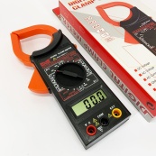 Цифровий кліщовий мультиметр HAOYUE DT266 з чохлом та щупами. Зображення №13