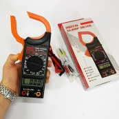 Цифровий кліщовий мультиметр HAOYUE DT266C з термопарою, чохлом та щупами. Зображення №2