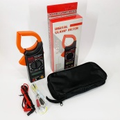 Цифровий кліщовий мультиметр HAOYUE DT266C з термопарою, чохлом та щупами. Зображення №3