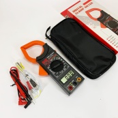 Цифровий кліщовий мультиметр HAOYUE DT266C з термопарою, чохлом та щупами. Зображення №5