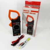 Цифровий кліщовий мультиметр HAOYUE DT266C з термопарою, чохлом та щупами. Зображення №9