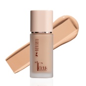 Тональна основа Neverti Soft Focus стійка зволожувальна, 32 мл (NP305), 005 Caramel Romance Карамельний. Зображення №2