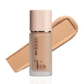 Тональна основа Neverti Soft Focus стійка зволожувальна, 32 мл (NP305), 006 Mocha Debut Темно-бежевий. Зображення №2