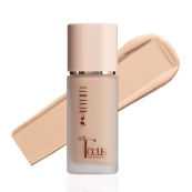 Тональна основа Neverti Soft Focus стійка зволожувальна, 32 мл (NP305), 002 Hazel Noir Бежевий. Зображення №2