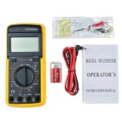 Мультиметр цифровой Digital DT-9208A универсальный, мультиметр для дома, хороший мультиметр. Изображение №4