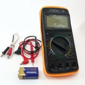 Мультиметр цифровой Digital DT-9208A универсальный, мультиметр для дома, хороший мультиметр. Изображение №8